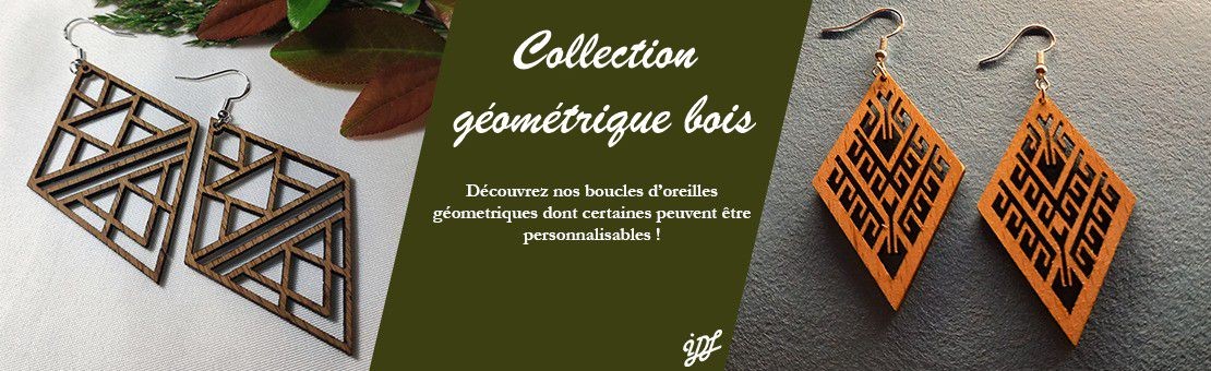 Notre collection de bijoux bois 